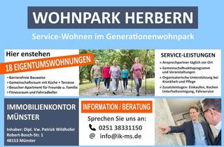 Wohnung kaufen in 59387 Ascheberg, Eigentumswohnung seniorengerecht und barrierefrei - Wohnpark Herbern