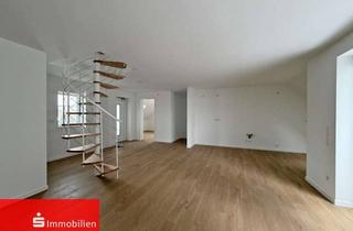 Wohnung kaufen in 36088 Hünfeld, EINZIEHEN & WOHLFÜHLEN - Stylische Dachgeschosswohnung mit Studiozimmer und Dachterrasse