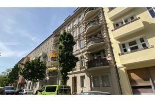 Wohnung kaufen in Brunhildstraße 10, 10829 Schöneberg, ALTBAU-CHARME IM ERDGESCHOSS MIT DIELENBODEN: 2 ZIMMER IM RUHIGEN SEITENFLÜGEL I PROVISIONSFREI