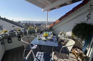 Wohnung kaufen in 72631 Aichtal, Besondere 3-Zi-Maisonette mit Dachterrasse, Balkon & 2 TG-Stpl.- hochwertiges Wohnen auf 2 Ebenen