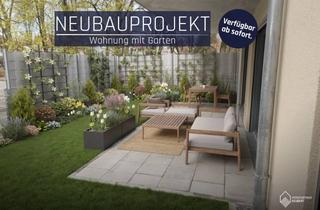 Wohnung kaufen in 94315 Straubing, Neubauwohnung mit Garten in gefragter Lage naher der Innenstadt!