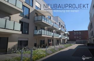 Wohnung kaufen in 94315 Straubing, Neubauwohnung mit Garten in gefragter Lage naher der Innenstadt!