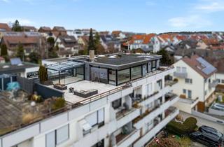 Penthouse kaufen in 70771 Leinfelden-Echterdingen, Traumhaftes 4,5 Zimmer Penthouse mit XXL-Dachterrasse und 3 Stellplätzen! Musberg