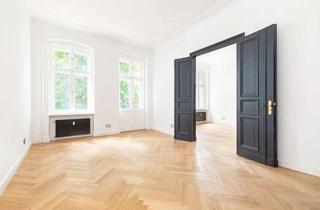 Wohnung kaufen in Dolziger Straße, 10247 Friedrichshain, Samariterkiez, Friedrichshain: Hochwertig sanierte 3-Zimmer-Altbauwohnung mit Süd-Balkon