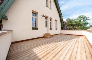 Wohnung mieten in Am Alten Jagdstern, 14547 Beelitz, Einzigartige 2-Zimmer-Altbauwohnung mit 32 m² Terrasse