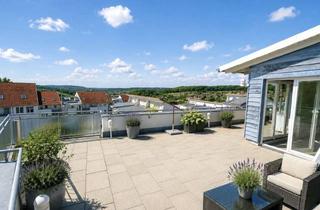 Penthouse mieten in Flamenweg, 89522 Heidenheim, Luxuriöses Penthouse mit Panorama-Dachterrasse & Schlossblick
