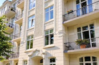 Wohnung mieten in Woldsenweg 10, 20249 Eppendorf, Elegante 4,5-Zimmer-Jugendstilwohnung mit 2 Balkonen & Loggia in ruhiger Toplage von Eppendorf