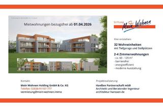 Wohnung mieten in Kullenweg 65, 47661 Issum, NEUBAUPROJEKT Issum: HAUS 1 , Tolle 2-Zimmer Erdgeschosswohnung