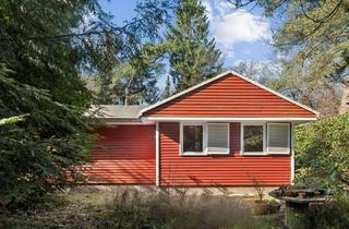 Haus kaufen in 26215 Wiefelstede, Pacht - Feines Schwedenholzhaus im Wochenendhausgebiet Mollberg mit privatem Badesee