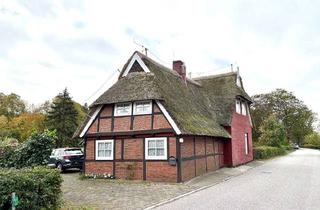 Einfamilienhaus kaufen in 21037 Ochsenwerder, Reetdach-Einfamilienhaus mit Scheune und traumhaften Weitblick in Hamburg-Ochsenwerder