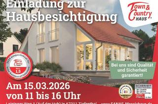 Doppelhaushälfte kaufen in 67311 Tiefenthal, Geteiltes Grundstück - doppeltes Glück! Doppelhaushälfte in ländicher Umgebung