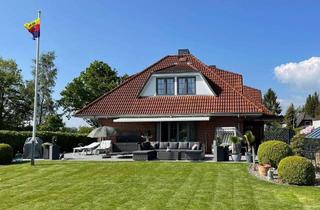 Haus kaufen in 25462 Rellingen, Doppelhaus im Versatz Walmdachhaus mit Weitblick