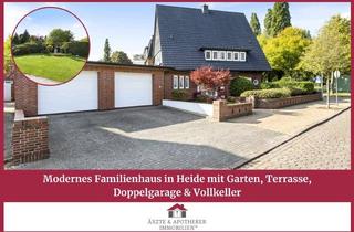 Haus kaufen in 25746 Heide, Modernes Familienhaus in Heide mit Garten, Terrasse, Doppelgarage & Vollkeller