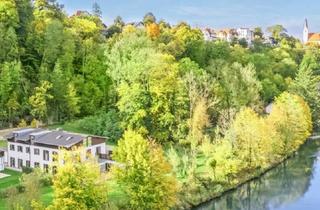Villa kaufen in 82049 Pullach, Einzigartig: ISAR LIVING: Villa im Naturparadies - Wohnen und Arbeiten - DIREKT AM UFER