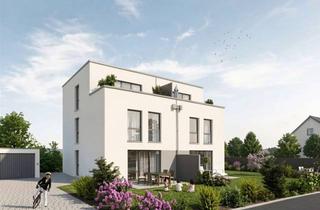Doppelhaushälfte kaufen in 75181 Eutingen, Pforzheim Eutingen Nägelishälden - Attraktive Flachdach-Doppelhaushälften mit Dachterrasse