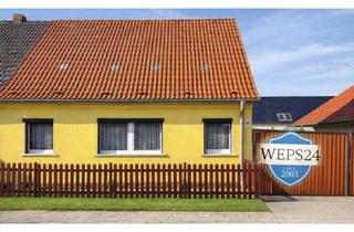 Doppelhaushälfte kaufen in 14727 Premnitz, Doppelhaushälfte mit Wintergarten, Auffahrt & Garten in Havelnähe, nahe Premnitz und Rathenow