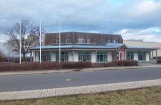 Geschäftslokal mieten in Am Weißen Berg, 04600 Altenburg, Großzügige Produktionshalle mit Bürotrakt (ca. 2.400 m² beheizbar) – LKW-befahrbar | Industriegebiet