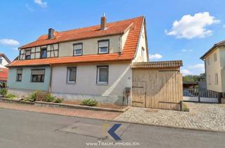 Doppelhaushälfte kaufen in 99976 Rodeberg, Hinter diesem Tor verbirgt sich mehr, als man erwartet! - Doppelhaushälfte in Lengefeld