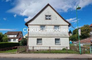 Haus kaufen in 98587 Steinbach-Hallenberg, Wohnhaus mit Scheune & Garten - für kreative Baumeister