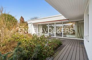 Haus mieten in 64546 Mörfelden-Walldorf, Wohnen auf höchstem Niveau: Design-Bungalow mit Traumgarten in Mörfelden-Walldorf