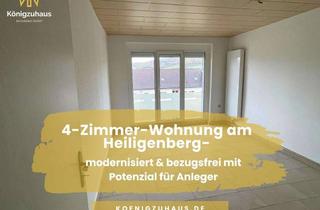 Anlageobjekt in 07743 Zwätzen, 4-Zimmer- Wohnung am Heiligenberg - modernisiert & bezugsfrei mit Potenzial für Anleger