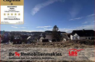 Grundstück zu kaufen in 78052 Villingen-Schwenningen, Großes Grundstück mit tollem Weitblick !