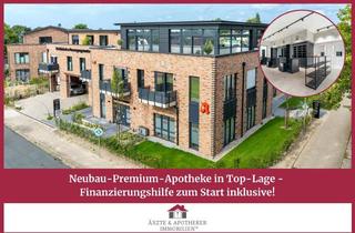 Gewerbeimmobilie mieten in Hohenfelde, 21698 Harsefeld, Hochmoderne Neubau-Apotheke in TOP-Lage am Ärztezentrum - Flexible Finanzierung zum Start möglich!