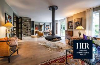 Wohnung kaufen in 22605 Othmarschen, Einzigartiges Wohndomizil in Elbnähe – zwei Einheiten vereint, sonniger Garten inklusive