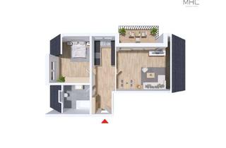 Wohnung kaufen in 73529 Schwäbisch Gmünd, Erstklassige moderne 2,5 Zimmer DG-Wohnung mit Balkon und Tiefgarage