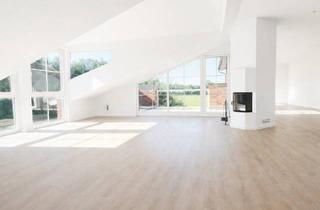 Penthouse kaufen in 22889 Tangstedt, Privatverkauf: Penthouseartiges Wohnen im Grünen – große Dachterrasse, Kamin & freier Blick
