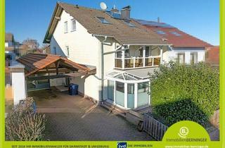 Haus kaufen in Schillerstr. 16, 63867 Johannesberg, Frühlingsgefühle in Johannesberg - Eigenheim mit Wintergarten, Einliegerwohnung & Gewerbeeinheit