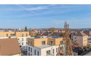 Penthouse mieten in Tannenbergstraße 15, 95447 Altstadt, Erstbezug im Neubau (A+): Exklusives 4-Zimmer-Penthouse mit großer Süd-West-Dachterrasse und Garage!