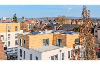 Penthouse mieten in Tannenbergstraße 15, 95447 Altstadt, Erstbezug im Neubau (A+): Exklusives 4-Zimmer-Penthouse mit großer Süd-West-Dachterrasse und Garage!