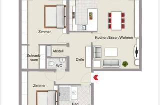 Wohnung mieten in 76646 Bruchsal, Moderne 3,5-Zi.-EG-Wohnung mit Terrasse & Garten | 106 m² | TG-Stellplatz