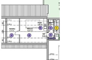 Wohnung mieten in Elsässer Straße 53, 79110 Mooswald, möblierte 1,5-Zimmer Dachgeschosswohnung in Freiburg-Mooswald