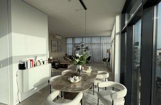 Penthouse mieten in 40235 Flingern Nord, Exklusive Penthousewohnung mit Aufzug direkt in die Wohnung - Neubau in Düsseldorf-Grafental