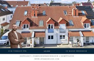 Reihenhaus kaufen in 55129 Ebersheim, Familienfreundliches Reihenhaus mit Wintergarten & Balkon in ruhiger Anliegerstraße