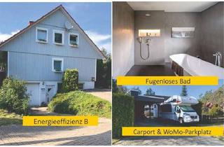 Haus kaufen in 21376 Salzhausen, Modernisiert - einfach einziehen - 1080m² Grund, Tiefgarage, XL-Carport, Womo-Parkpl