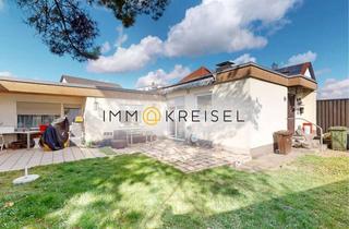 Haus kaufen in 68526 Ladenburg, *Nur 1 % Provision* Wohnen auf einer Ebene – Vier-Zimmer-Bungalow mit Garten in Ladenburg-Südstadt