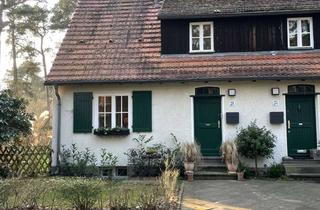 Haus mieten in 14163 Zehlendorf, Wohnen zwischen See, Wald & Stadt: Doppelhaushälfte mit Garten an der Krummen Lanke (befristet)