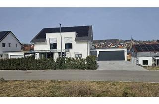 Haus mieten in 75391 Gechingen, Modernes Haus (2023) – 180 m², 4 Schlafzimmer, PV, Wärmepumpe, Doppelgarage, Keller, Terrasse