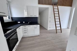 Wohnung mieten in 96052 Bamberg, Außergewöhnliche 2-Zimmer Galeriewohnung mit Einbauküche und Terrasse! NEUBAU
