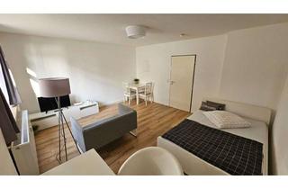 Immobilie mieten in Am Hochsträß, 89081 Weststadt, 1-Zimmerwohnung mit Wlan, TV, Dusche/WC, Kochnische, Waschmaschine und Trockner