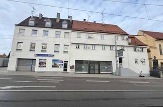 Lager mieten in 86156 Kriegshaber, Vielseitig nutzbare Gewerbefläche mit Büro, Werkstatt/Lager und Kellerräumen - ca. 189,67 m²