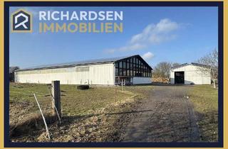 Lager kaufen in 25920 Risum-Lindholm, Gepflegte Reitanlage mit 19 Boxen, Reithalle, Reitplatz und 3,6 Hektar Weidefläche