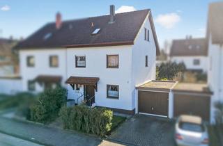 Doppelhaushälfte kaufen in 76185 Karlsruhe, Ihr neues Familienzuhause mit Garten, Terrasse und viel Platz zum Leben