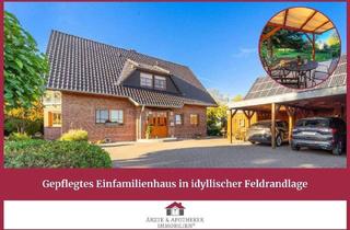 Einfamilienhaus kaufen in 32469 Petershagen, Petershagen / Gorspen-Vahlsen - Gepflegtes Einfamilienhaus in idyllischer Feldrandlage