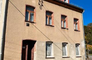Reihenhaus kaufen in 08393 Meerane, Meerane - Reihenhaus Einfamilienhaus in Meerane Haus mit Garten zum Ausbau