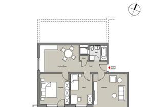 Wohnung kaufen in 79761 Waldshut-Tiengen, Waldshut-Tiengen - 3 12 -Zimmerwohnung mit Rheinblick in Waldshut