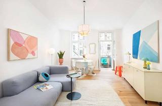 Wohnung kaufen in Boxhagener Straße 51, 10245 Friedrichshain, Zw. Ostkreuz & Simon-Dach-Kiez: Vollständig renovierte 2-Zimmerwohnung, S-W-Balkon, neue Gas-Therme